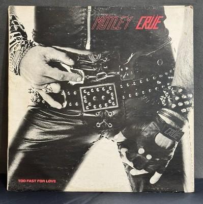 Gripsweat - Motley Crue Leathur Recds Too Fast For Love '81 LEGIT