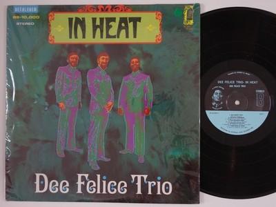 Gripsweat - DEE FELICE TRIO In Heat RARE *orig* 1969 US LP mod