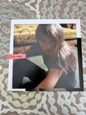 Gripsweat - HAND SIGNED Taylor Swift Midnights Mahogany Vinyl