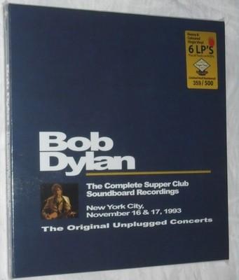 Gripsweat - BOB DYLAN the complete supper club 6xLP + 4xCD red wax