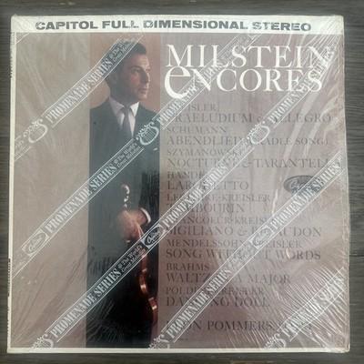 Gripsweat - NATHAN MILSTEIN lp ENCORES 1960 SP8536 Capitol Stereo