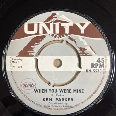 英7” Ken Parker / The Clarendonians When You Were Mine / The Angles UN553 Unity /00050 Gripsweat - Ken Parker/Claredonians-When You Were Mine /The Angles