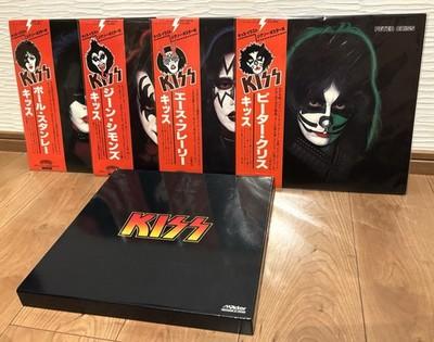 KISS ソロアルバム 4枚セットBOX KISS - Solo Albums 40th Anniversary Box Set VINYL 4LP + Posters +