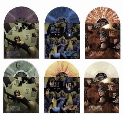 Gripsweat - Taylor Swift Life of a Showgirl All 6 Album Variant Vinyls