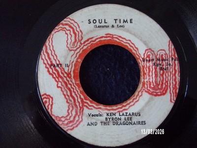 洋楽 BYRON LEE & THE DRAGONAIRES SOUL TIME BYRON LEE & THE DRAGONAIRES -- SOUL TIME PART 1 ( VOCAL KEN