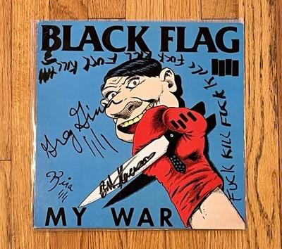 Gripsweat - Black Flag My War LP SST Records 1984 Original