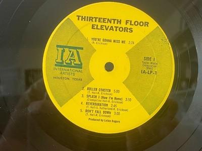 The 13th Floor Elevators 1st LP レコード The 13th Floor Elevators: The Psychedelic Sounds Of (Colored