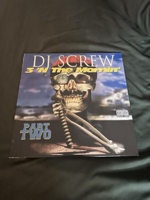 洋楽 DJ SCREW 3 'N The Mornin' PART TWO LP Gripsweat - New Dj Screw 3 'N The Mornin Part Two Lp Vinyl Record